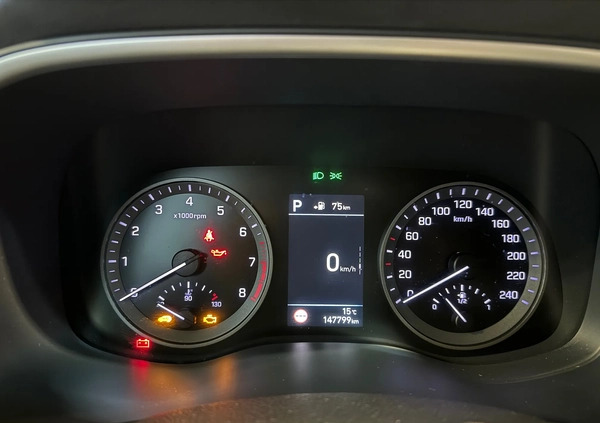 Hyundai Tucson cena 92900 przebieg: 139900, rok produkcji 2018 z Bieruń małe 436